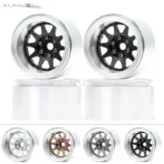 Aluminum -10mm Offset 2.2 inch Beadlock Wheel Rim for RC 1/10 SCX10 TRX4 Crawler