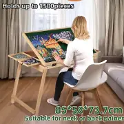 1500Pcs Jigsaw Puzzle Table Storage Board 6-Drawer&7-Level Adjustable Tilting AU