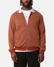 [XXIII] Xxiii Printed Bomber Jacket Brown - Size S S Brown