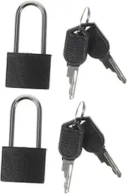 VALICLUD 8 Sets Backpack Locks Mini Padlocks Set Luggage Locks with Key Padlock Key Mini Lockers