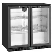 LCE LC208H Under Bench Two Door Bar Fridge 208L