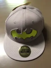 Batman Boys Grey Baseball Hat OSFM New