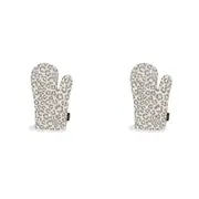 2PK Wicked Sista Oven Mitt Heat Resistant Kitchen Gloves Watercolour Leopard