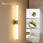 Led Wall Lamp Sconces Double Lampshade Up Down Wall Lighting Fixture Golden