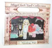 Magicloth Doll Collection Ginny Vogue Doll Co Vintage 1995 Magnetic Paper Dolls