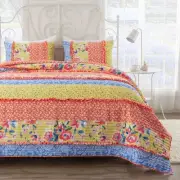 Skylar Calico, Quilt Set 3-Piece King/Cal King