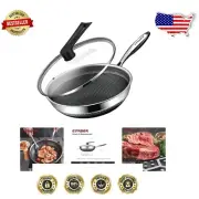 Versatile 12.5-Inch Nonstick Frying Pan - Induction & Dishwasher Safe Excellence