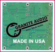 DIY GRANITE AUDIO 657 Tube Stereo PreAmp PCB Only. USA Proven Audiophile Quality