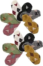 [Healeved] 12 Pairs Invisible Ankle Socks for Women Breathable Cotton Low Cut Design Nonslip Heel Lightweight Spring Footwear for Sneakers and Loafers