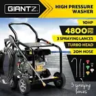 Giantz 4800PSI Petrol High Pressure Cleaner Washer Water 20M Jet Hose Gurney