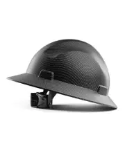 LANON Full Brim Hard Hat, OSHA Construction Work Approved, Premium Grey Dots ...