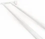 1 PC Aluminium Alloy Double Wall Mounted Towel Bar Holder Washcloth Rack Kitchen Bathroom Shower Home Hardware Accessory Towel bar