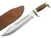 Handmade Bowie knife Damascus steel MACHETE FIXED BLADE KNIFE Axe Sword Army
