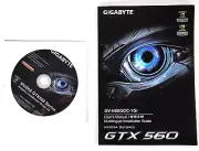 GV-N56G0C-1GI GeForce GTX 560 User Manual & Driver DVD