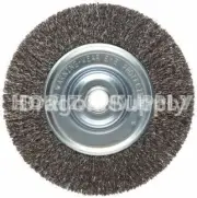 New 6" x 1/2" Steel Wire Wheel Brush FOR Bench Grinders
