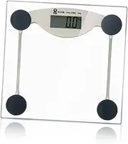 Healvian 1PC High Scale Transparent Square Electronic Weighing Scale for Home Use Resolution