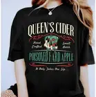 Snow White and Seven Dwarfs Queen’s Cider Poison Tee Unisex Shirt 32011101035