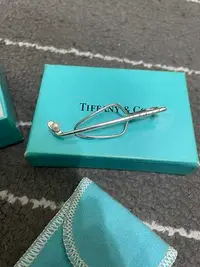 在飛比找Yahoo!奇摩拍賣優惠-TIFFANY ＆ CO Tiffany 純銀 珍珠 GOL