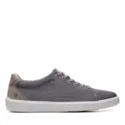 Clarks Cambro Low 26165407 Mens Gray Mesh Lifestyle Sneakers Shoes 8