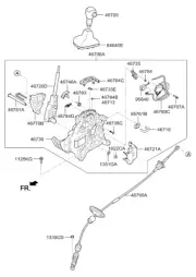 Kia 46700B2160 Lever Assembly-Atm (for: Kia)