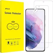 [JETech] Screen Protector for Samsung Galaxy S21+ / S21 Plus 5G 6.7-Inch, HD Clarity, Flexible TPU Film Compatible with Fingerprint Sensor, 2-Pack