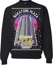 [On Coast] Nakatomi Plaza Christmas Party 1988 Ugly Christmas Sweater Novelty Crewneck Sweatshirt