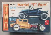 2010 AMT 626 1/25 1925 Ford Model T Two complete Model Kit stock or chopped new