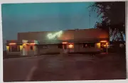 VTG 1954 ADVERTISING PC SHERRY'S RESTAURANT THE SHERRYS LAKE VILLA FL NOS NM *