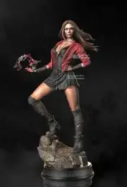 Scarlet Witch (Wanda Maximoff) Statue 3D Print Unpainted/Unassembled