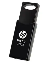 HP 712B 64GB USB 3.2 Flash Drive Memory Stick Thump Key External Storage Capless Sliding Design Compatible with Windows 10 11 Mac (>16GB/32GB) USHP-712B-64GP