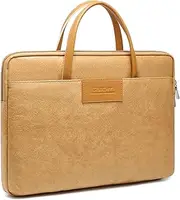 GAOCHY 15-16 Inch Shockproof Laptop Sleeve with Handle, Computer Bag for MacBook Pro 16 M4/M3/M2/M1 Pro/Max, MacBook Air 15 M4/M3/M2, 15.6 Inch Chromebook, 16 Inch TUF Gaming, Inspiron 16, Autumn Oak