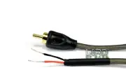 6-ft RCA Male Audio Cable To Bare Wire For Speakers Subwoofer OFC