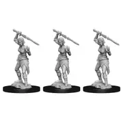 3PK Magic the Gathering Unpainted Miniatures Nahiri Figure Collectable