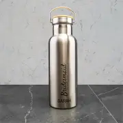 Title Name Metal Drink Bottle