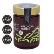 Greek Premium Wild Oak Tree Honey, 3 Great Taste Awards, 2 x 450 g (15.87 oz)