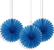 Decorative Fans, Royal Blue