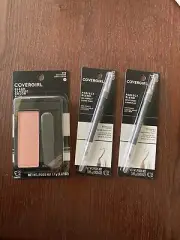 CoverGirl Blush 590 Natural Glow & Perfect Blend Eye Pencil Water Resistant