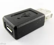 10pcs Micro 5pin USB Female To USB 2.0 A Female USB Adapter Converter Connector