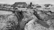 German infantry in trenches at Jasionna Poland WWI 1915Krieg in Bi- Old Photo
