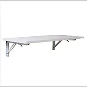 Foldable Wall-Mounted Desk Foldable Writing Desk Wall-Mounted Folding Table Space-Saving Computer Desk, Small Space Folding Table for The Kitchen Balcony windowsill Convenient not