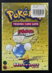 2002 POKEMON TCG FACTORY SEALED BOX WOTC HOTFOOT NEO GENESIS THEME DECK