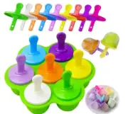 New Silicone ICE POP/BABY FOOD MINI MOLD Green
