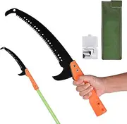 Stansom Manual Pruning Saw Hand Saw for Branches Trimming, Universal for Pole Saw Tree Pruner Tree Loppers Garden Tools (Pole not Included)