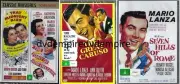 Mario Lanza 4 DVD Coll That Midnight Kiss/The Toast of New Orleans + more New AU