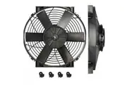 Davies Craig Fans Thermatic Electric Single 14 in. Diameter 1500 cfm Hi-Power 12V Black Nylon Blades and Shroud Each