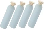 Baluue 4pcs Cleansing and Care Bottles Travel Bottles for Shampoo Travel Shampoo Bottles Refillable Toiletry Bottles Shampoo and Conditioner Bottles Shampoo Dispenser Bottles