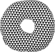 Cabilock Cotton Pillow for Ear Piercing Donut Pillow Neck Support for Household Use