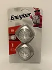 Energizer LED Tap Light, 2 Pack, Silver, Battery Operated, Wireless Lights,