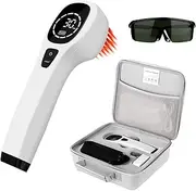 ColdL Red Light Device for Body, Near Infrared Light Wand for Joint Muscle Reliefwith LED Display (12 x 650nm+4 x 808nm)