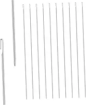 PartyKindom 10Pcs DIY Bead Needles Easy Bead Threader for Jewelry Making Portable Beading Tool for Stringing for Necklaces Bracelets